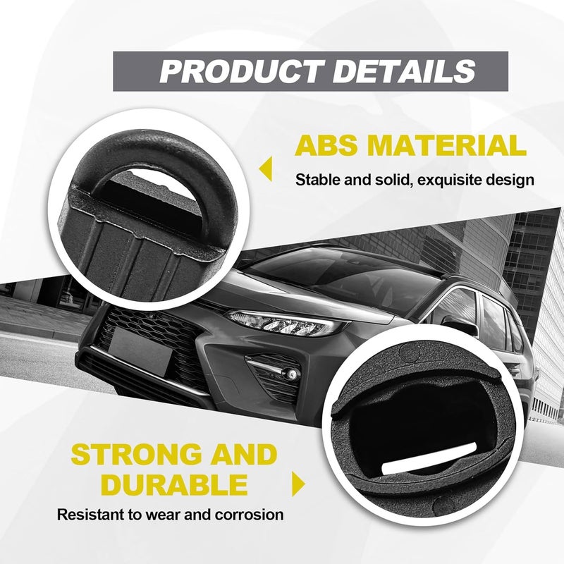 Pleoos Roof Rack Crossbar Key, 2pcs Roof Rack Crossbar Key Clip Compatible with 2013-2022 RAV4# PT278-42151-AD PT27842151AD - Image 3